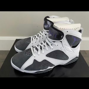 Air Jordan 7 Retro White/Varsity Purple